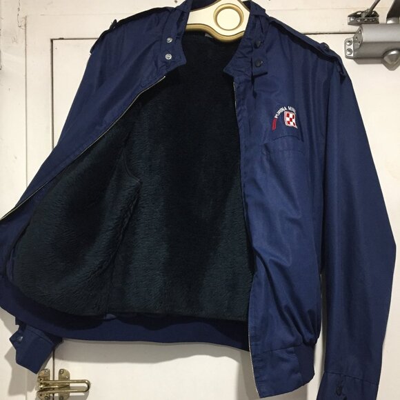 VINTAGE UNIIOY COMPANY SHERPA LINED BOMBER JACKETS SIZE XXL - Picture 6 of 14